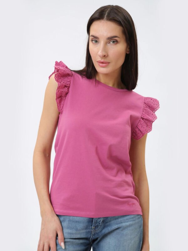 Pepe Jeans dámské růžové tričko - XS (363)