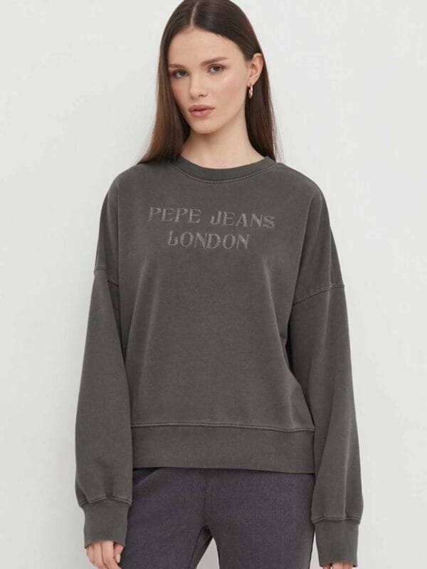 Pepe Jeans dámská šedá mikina - XS (985)