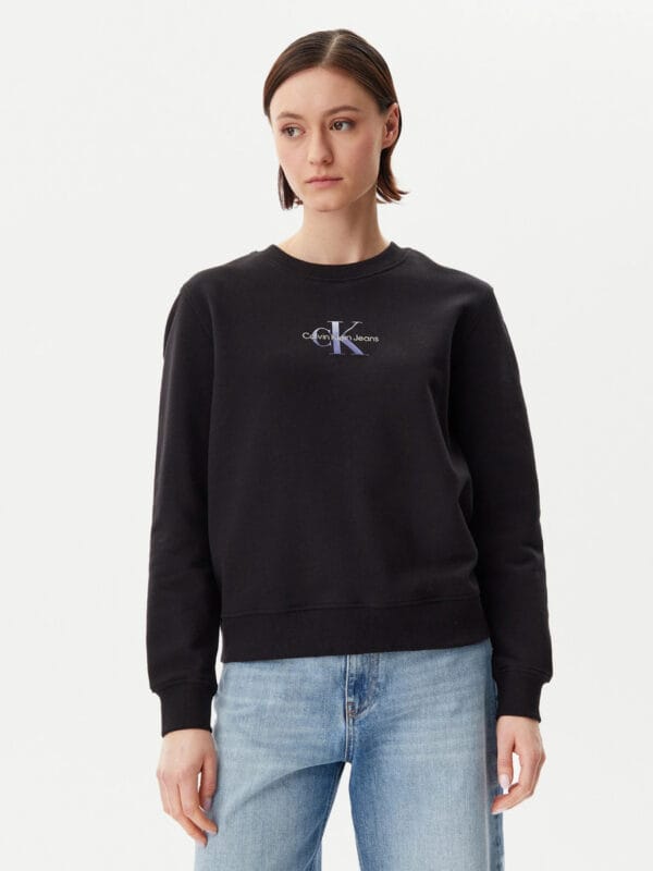 Calvin Klein dámská černá mikina - XS (BEH)